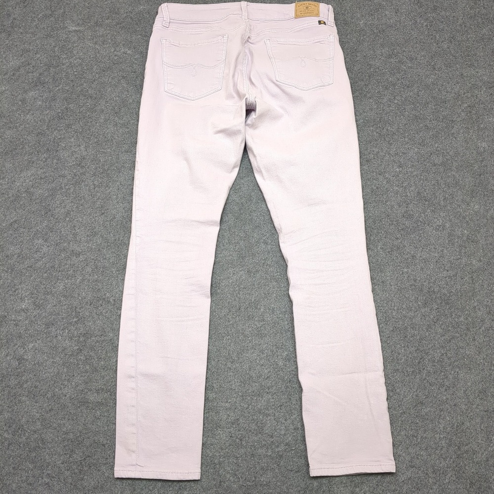 Lucky‎ Brand Lolita Skinny Jeans Women's Size 6/28 Lavender Casual - Picture 6 of 14